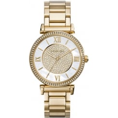 Michael Kors Ladies Gold Catlin Watch MK3332