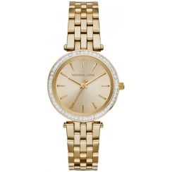 Michael Kors Ladies Gold Mini Darci Watch MK3365