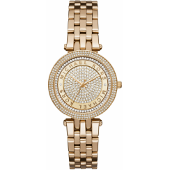 Michael Kors Ladies Gold Mini Darci Watch MK3445