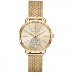 Michael Kors Ladies Gold Portia Watch MK3844