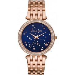 Michael Kors Ladies Rose Gold Darci Watch MK3728
