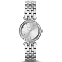 Michael Kors Ladies Silver Petite Darci Watch MK3294