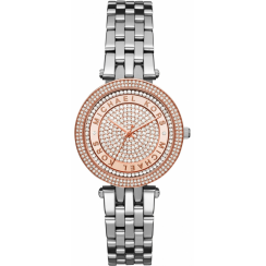 Michael Kors Ladies Two Tone Mini Darci Watch MK3446