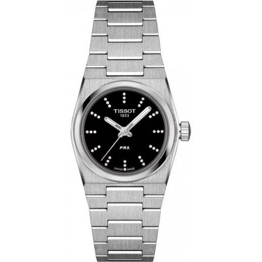 Tissot Ladies 25mm Black Diamond Dial PRX Watch T137.010.11.056.00