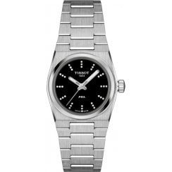 Tissot Ladies 25mm Black Diamond Dial PRX Watch T137.010.11.056.00