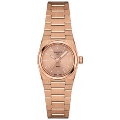 Tissot Ladies 25mm Diamond Rose Gold PRX Watch T137.010.33.506.00