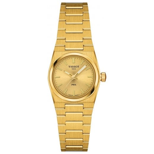 Tissot Ladies 25mm Gold PRX Watch T137.010.33.021.00