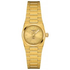Tissot Ladies 25mm Gold PRX Watch T137.010.33.021.00
