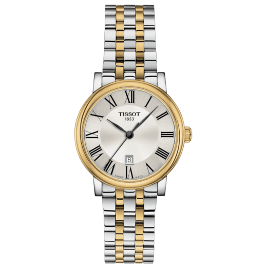 Tissot Ladies 30mm Two Tone Carson Premium Watch T122.210.22.033.00