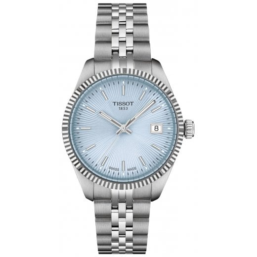 Tissot Ladies 34mm Ice Blue Dial Ballade Watch T156.210.11.351.00
