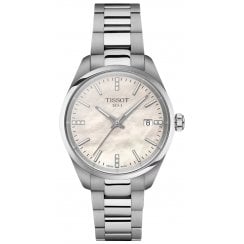 Tissot Ladies 34mm Mother Of Pearl Dial PR 100 Watch T150.210.11.116.00