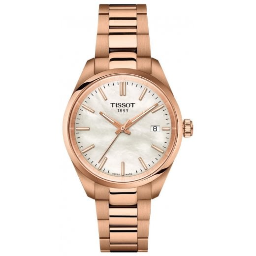 Tissot Ladies 34mm Rose Gold PR 100 Watch T150.210.33.111.00