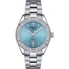 Tissot Ladies Blue Dial 36mm PR 100 Sport Chic Watch T101.910.11.351.00