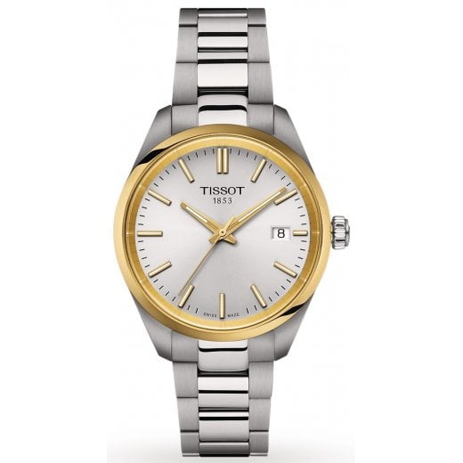 Tissot Ladies Two Tone 34mm PR 100 Watch T150.210.21.031.00