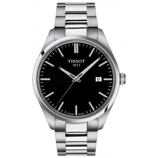 Tissot Mens 40mm Black Dial PR 100 Watch T150.410.11.051.00