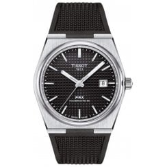 Tissot Mens 40mm Black Dial PRX Powermatic 80 Watch T137.407.17.051.00