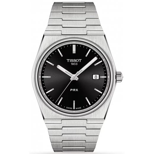 Tissot Mens 40mm Black Dial PRX Watch T137.410.11.051.00