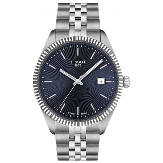 Tissot Mens 40mm Blue Dial Ballade Watch T156.410.11.041.00