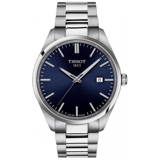 Tissot Mens 40mm Blue Dial PR 100 Watch T150.410.11.041.00