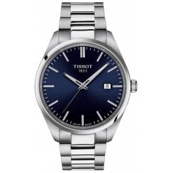 Tissot Mens 40mm Blue Dial PR 100 Watch T150.410.11.041.00