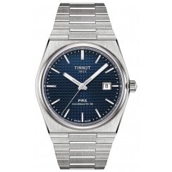 Tissot Mens 40mm Blue Dial PRX Powermatic 80 Watch T137.407.11.041.00