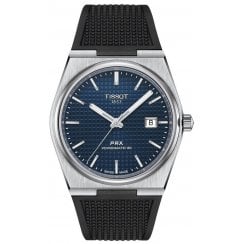 Tissot Mens 40mm Blue Dial PRX Powermatic 80 Watch T137.407.17.041.00
