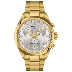 Tissot Mens 40mm Gold PR 100 Watch T150.417.33.031.00