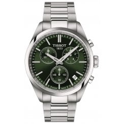 Tissot Mens 40mm Green Dial PR 100 Watch T150.417.11.091.00