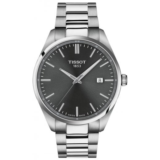 Tissot Mens 40mm Grey Dial PR 100 Watch T150.410.11.081.00