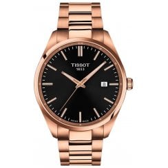 Tissot Mens 40mm Rose Gold PR 100 Watch T150.410.33.051.00
