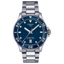Tissot Mens 40mm Seastar 1000 Watch T120.410.11.041.00