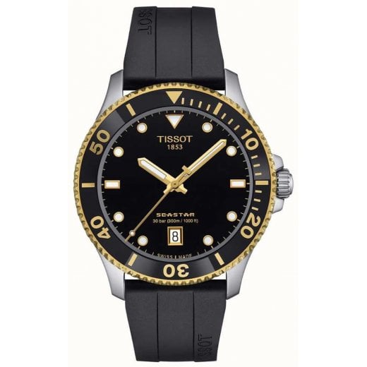 Tissot Mens 40mm Seastar 1000 Watch T120.410.27.051.00