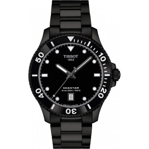 Tissot Mens 40mm Seastar 1000 Watch T120.410.33.051.00