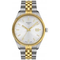 Tissot Mens 40mm Two Tone Ballade Watch T156.410.22.031.00