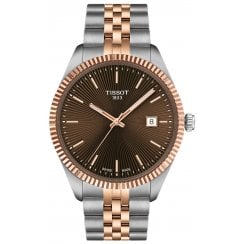Tissot Mens 40mm Two Tone Ballade Watch T156.410.22.291.01