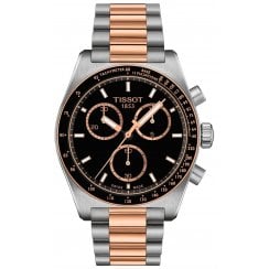 Tissot Mens 40mm Two Tone PR516 Chronograph Watch T149.417.22.051.01