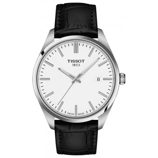 Tissot Mens 40mm White Dial PR 100 Watch T150.410.16.011.00