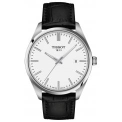 Tissot Mens 40mm White Dial PR 100 Watch T150.410.16.011.00