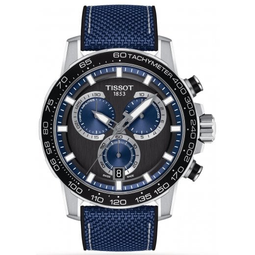 Tissot Mens 45.5mm Supersport Chrono Watch T125.617.17.051.03