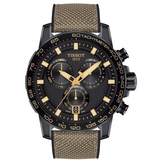 Tissot Mens 45.5mm Supersport Chrono Watch T125.617.37.051.01