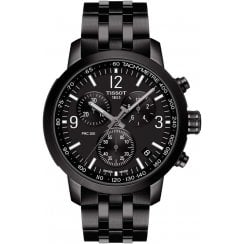 Tissot Mens Black PRC 200 Chronograph Watch T114.417.33.057.00