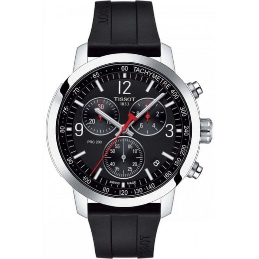 Tissot Mens PRC 200 Chronograph Watch T114.417.17.057.00