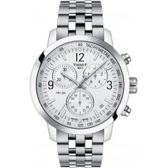 Tissot Mens Silver Dial PRC 200 Chronograph Watch T114.417.11.037.00