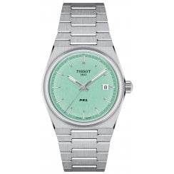 Tissot Unisex 35mm Mint Green Dial PRX Watch T137.210.11.091.00