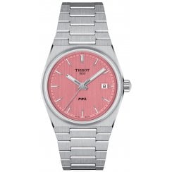 Tissot Unisex 35mm Pink Dial PRX Watch T137.210.11.331.00